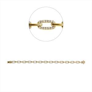 Armband 18 kt GG