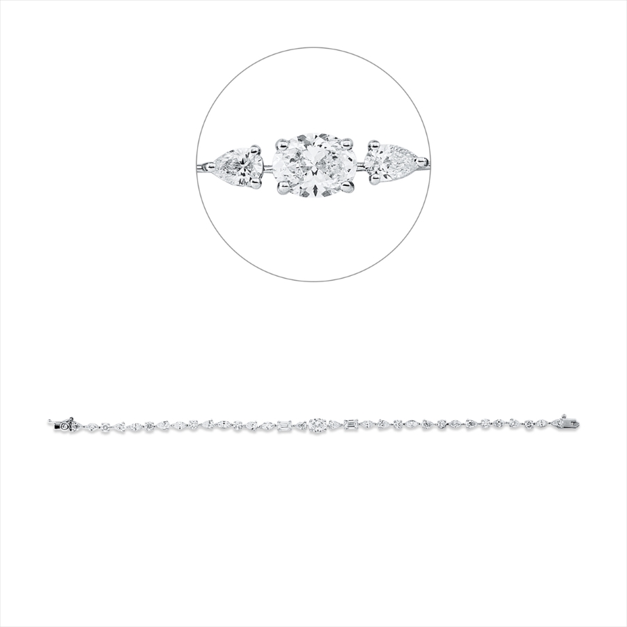 Armband 18 kt WG