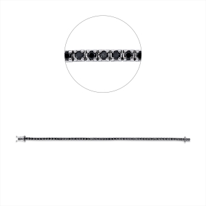 Armband 4er-Krappe 18 kt WG