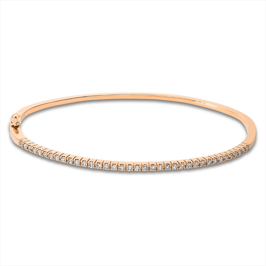 Armreif 18 kt RG+WG