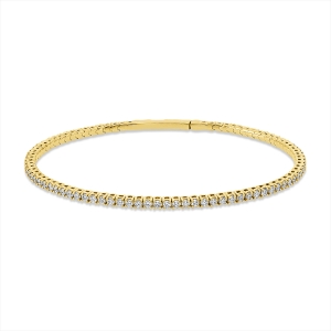 Armreif 18 kt GG, flexibel