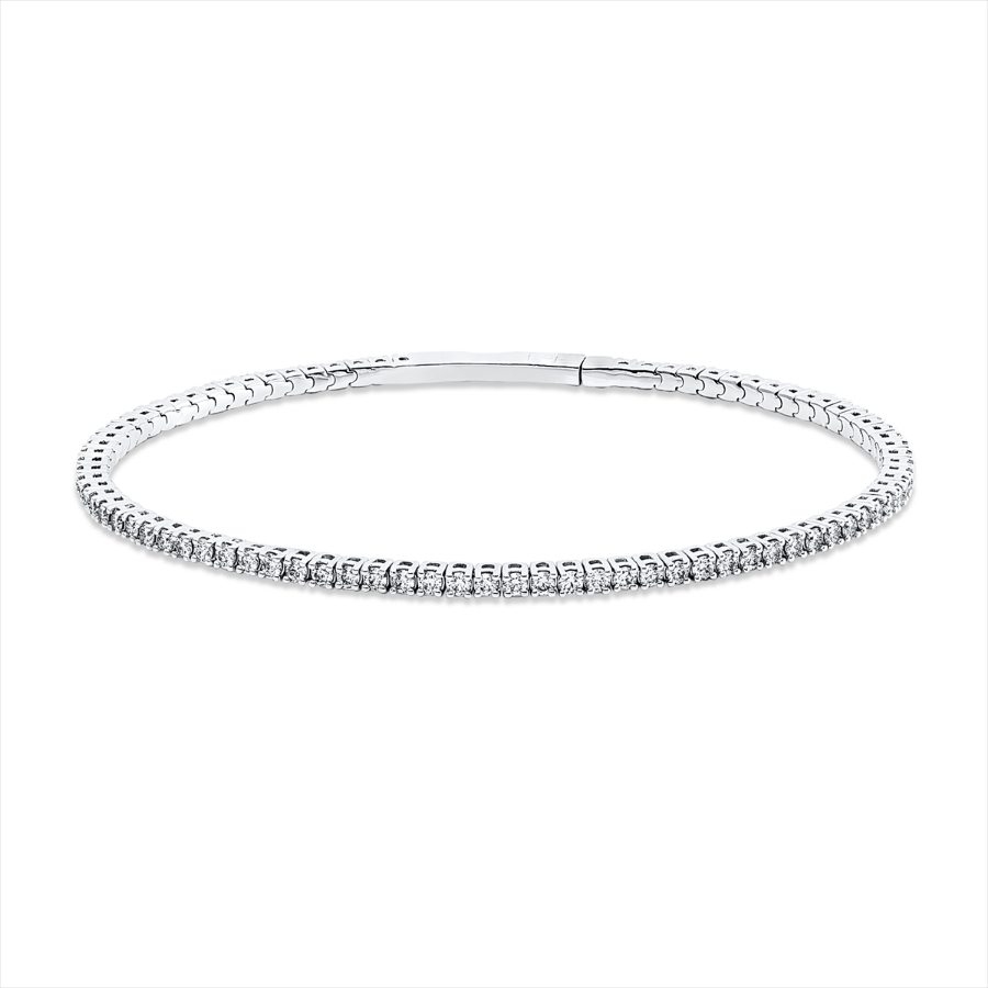 Armreif 18 kt GG, flexibel